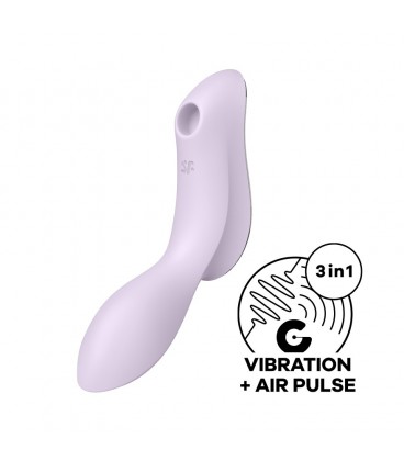 VIBRADOR CURVY TRINITY 2 SATISFYER VIOLETA