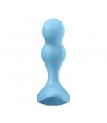 SATISFYER DEEP DIVER ANAL VIBRATOR WITH APP BLUE