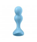SATISFYER DEEP DIVER ANAL VIBRATOR WITH APP BLUE