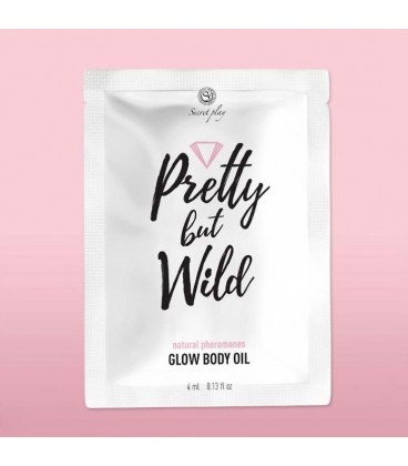 SECRET PLAY PRETTY AND WILD GLOW BODY OIL SACHET 4ML