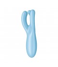 SATISFYER THREESOME 4 VIBRATOR WITH APP BLUE