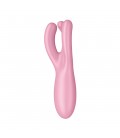 SATISFYER THREESOME 4 VIBRATOR WITH APP PINK