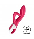 SATISFYER EMBRACE ME VIBRATOR RED