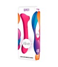 ALIVE QUIVER CLITORAL STIMULATOR & VIBRATOR PINK