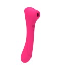 ESTIMULADOR DE CLITÓRIS & VIBRADOR QUIVER ALIVE ROSA