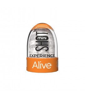 ALIVE MINI SHOT EXPERIENCE MASTURBATOR TRANSPARENT