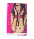 OUCH! VELCRO HANDCUFFS PINK