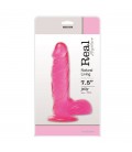 DILDO REAL RAPTURE EARTH FLAVOUR 7.5'' ROSA