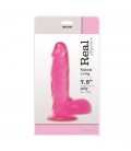 REAL RAPTURE EARTH FLAVOUR DILDO 7.5'' PINK