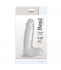 DILDO REAL RAPTURE EARTH FLAVOUR 7.5'' TRANSPARENTE