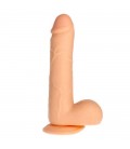 PENE REALÍSTICO REAL RAPTURE FIRE PASSION 9'' BLANCO