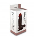 REAL RAPTURE EARTH FLAVOUR REALISTIC VIBRATOR 7.5'' BLACK