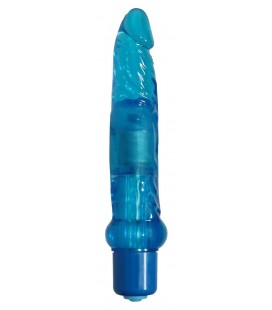 JELLY ANAL VIBRATOR BLUE