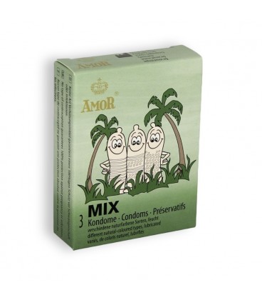 CONDONES MIX 3 UNIDADES