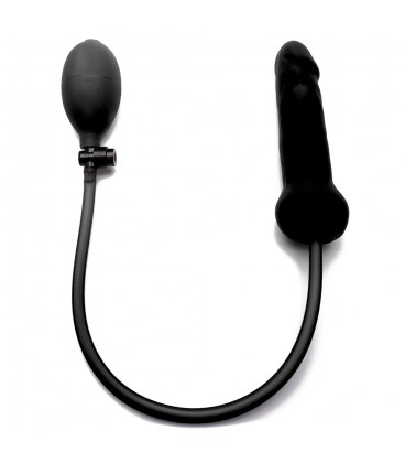 DILDO INSUFLÁVEL DONG DE SILICONE OUCH! BLACK