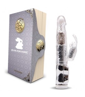 MAGIC TALES VIBRATOR SILVER STAR RABBIT