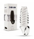 SONO Nº21 PENIS SLEEVE WITH EXTENSION CLEAR