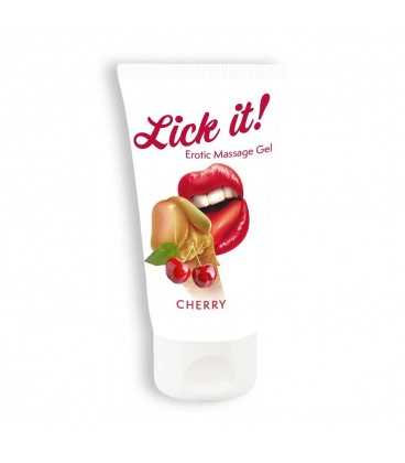 LICK-IT KISSABLE LUBRICANT CHERRY 50ML