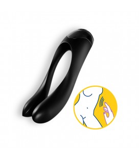 SATISFYER CANDY CANE VIBRATOR BLACK