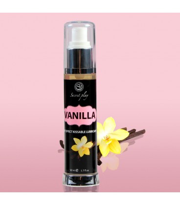 LUBRICANTE DE EFECTO CALOR CON SABOR A VAINILLA 50 ML SECRET PLAY