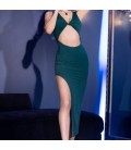 CR-4445 DRESS GREEN