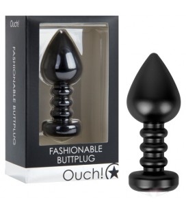 PLUG ANAL FASHIONABLE BUTTPLUG PRETO