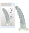 DILDO REAL RAPTURE EARTH FLAVOUR 7'' TRANSPARENTE