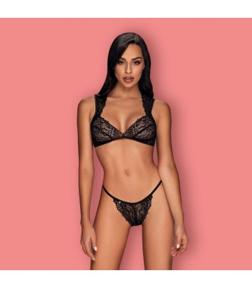 OBSESSIVE ELISETTA SET BLACK