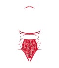 OBSESSIVE REDIOSA CROTCHLESS TEDDY RED