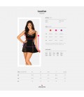 OBSESSIVE LAURISE BABYDOLL AND THONG BLACK