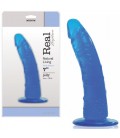 REAL RAPTURE EARTH FLAVOUR DILDO 7'' BLUE