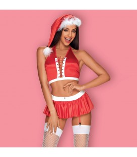 OBSESSIVE MS CLAUS SET RED