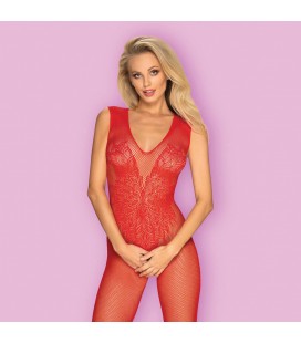 OBSESSIVE N112 BODYSTOCKING RED