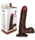 DILDO REALÍSTICO REAL RAPTURE FIRE PASSION 8'' NEGRO