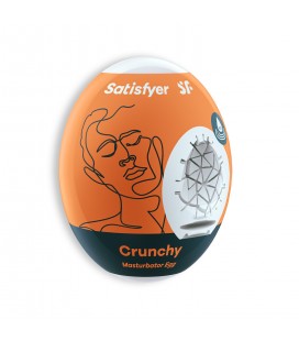 MASTURBADOR MASTURBATOR EGG CRUNCHY SATISFYER