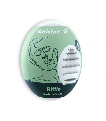 SATISFYER MASTURBATOR EGG RIFFLE