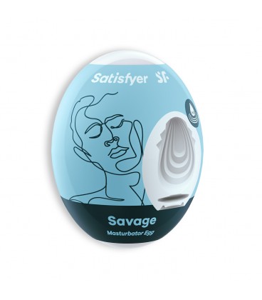 MASTURBADOR MASTURBATOR EGG SAVAGE SATISFYER