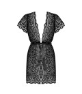 OBSESSIVE GIULLY PEIGNOIR BLACK