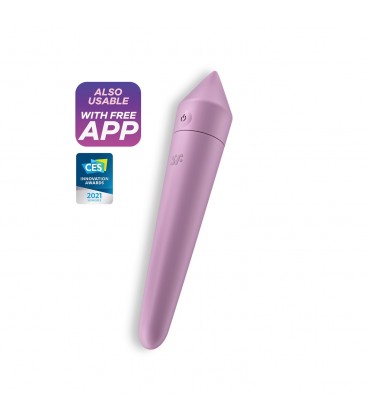 BALA VIBRADORA ULTRA POWER BULLET 8 CON APP SATISFYER LILA