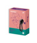 ANEL VIBRATÓRIO MAJESTIC DUO SATISFYER PRETO