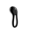 SATISFYER MAJESTIC DUO VIBRATING RING BLACK