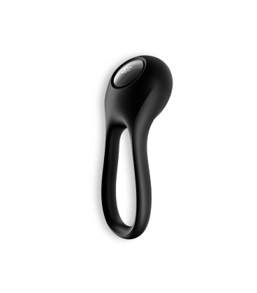 ANILLO VIBRADOR MAJESTIC DUO SATISFYER NEGRO