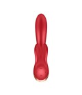 VIBRADOR DOUBLE FLEX CON APP SATISFYER ROJO