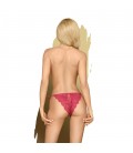 PENTHOUSE TOO HOT TO BE REAL CROTCHLESS PANTIES BURGUNDY