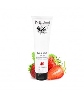 LUBRIFICANTE À BASE DE ÁGUA MORANGO INLUBE NUEI 100ML