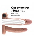 FUNDA REALISTA PARA PENE CON DILDO EXTRA GENERAL DICKOBI CRUSHIOUS