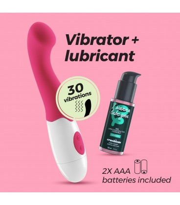 CRUSHIOUS TROLLIE VIBRATOR WITH WATERBASED LUBRICANT INCLUDED