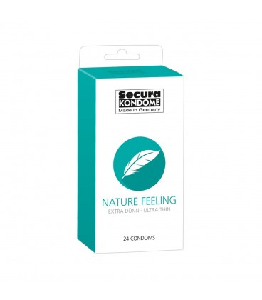 NATURE FEELING SECURA KONDOME CONDOMS 24 UNITS