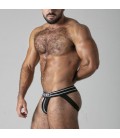 LOCKER GEAR MASSIVE RUDE JOCKSTRAP WHITE