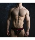 LOCKER GEAR WATCH IT HARD JOCKSTRAP RED